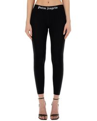Palm Angels - Leggings With Logo - Lyst