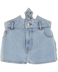 Coperni - Shorts With Crown-Shaped Design - Lyst