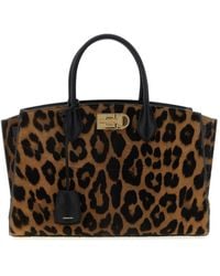 Ferragamo - 'New Studio Soft (L) Handbag - Lyst