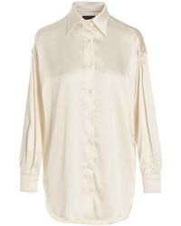 Tom Ford - Silk Satin Shirt - Lyst