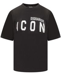 DSquared² - Icon Collection T-Shirt Icon Forever Easy - Lyst