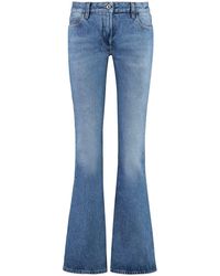 Off-White c/o Virgil Abloh - High-rise Flared Jeans - Lyst