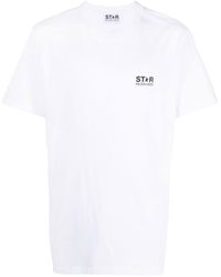 Golden Goose - Cloud Cotton Jersey T-Shirt With Star Graphic - Lyst