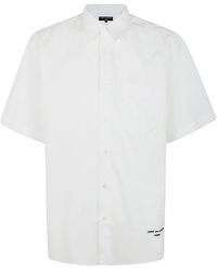 Comme des Garçons - Iconic Cotton Shirt With Logo - Lyst
