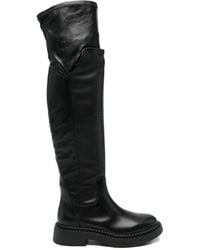 Ash - Tall Boots With Rounded Toe - Lyst
