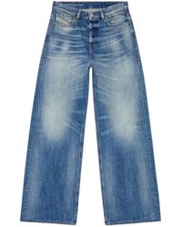 DIESEL - 1996 D-Sire L.32 Washed Denim Jeans - Lyst