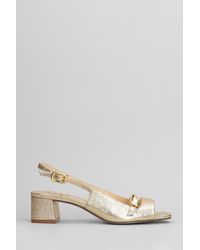 GOLD&ROUGE - Parsley Sandals - Lyst
