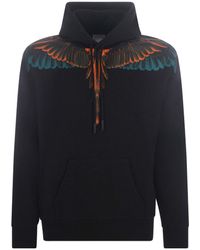 Marcelo Burlon - County Of Milan Hooded Sweatshirt "icon Wings" - Lyst