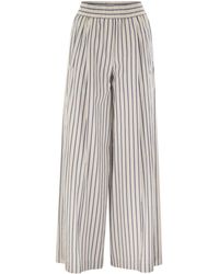 Brunello Cucinelli - Loose Track Trousers - Lyst