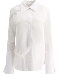 Courreges - "Modular Poplin" Shirt - Lyst