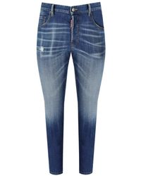 DSquared² - Skater Medium Washed Jeans - Lyst