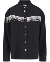 ROTATE BIRGER CHRISTENSEN - Crystal Shirt Jacket - Lyst
