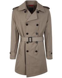 Fay - Padded Trench - Lyst