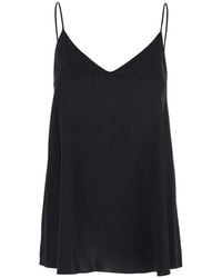 Antonelli - 'Abe' Sleeveless Top With Spaghetti Straps And V Neck - Lyst
