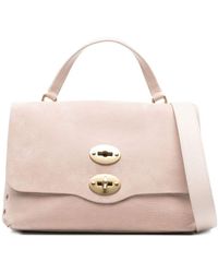 Zanellato - Postina Jones Small Suede Leather Handbag - Lyst