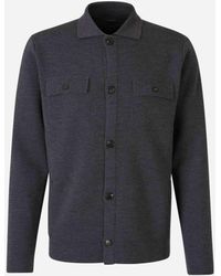 Zanone - Wool Knitted Cardigan - Lyst