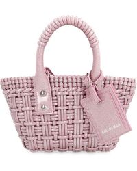 Balenciaga - Bistro Xxs Basket Handbag - Lyst