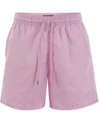 Vilebrequin - Plain-Coloured Beach Shorts - Lyst