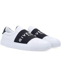 スニーカー GIVENCHY FW25 \"URBAN STREET\" SNEAKER (BE004JE2DC 116) Urban Street sneakers in leather with elastic band in