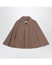 Burberry - Cropped Cape - Lyst