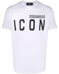 DSquared² - Icon Logo T Shirt - Lyst