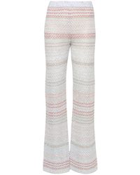 Missoni - Trousers With Sequin Details - Lyst