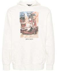 Palm Angels - Dice Game Cotton Hoodie - Lyst