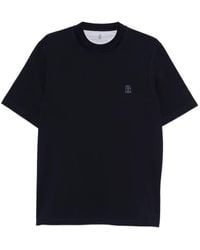 Brunello Cucinelli - Logo T-Shirt - Lyst