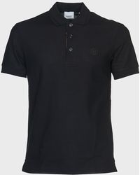 Burberry - Cotton Polo Shirt - Lyst