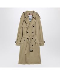 Burberry - Double-Breasted Trench Coat - Lyst