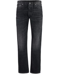Off-White c/o Virgil Abloh - 5-pocket Straight-leg Jeans - Lyst