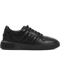 Bally Leather Maudo Sneakers - Black