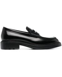 Tod's - Leather Loafer Shoes - Lyst