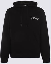 Versace - Black Cotton Sweatshirt - Lyst