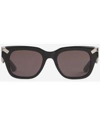 Alexander McQueen - Punk Rectangular Sunglasses - Lyst