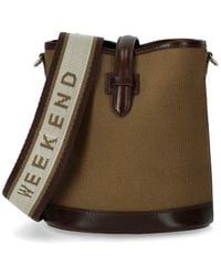 Weekend by Maxmara - Vasaio Bronze Bucket Bag - Lyst