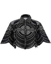 Charo Ruiz - Emmie' Blouse With Cropped Design - Lyst