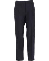 Jil Sander Cotton Classic Lounge Pants in Natural Womens Clothing Trousers Slacks and Chinos Full-length trousers 