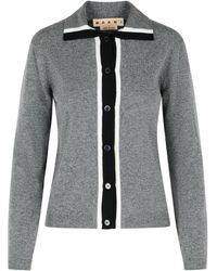 Marni - Wool Cardigan - Lyst