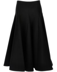 Valentino Garavani - 'Solid Crepe Couture' Skirt - Lyst