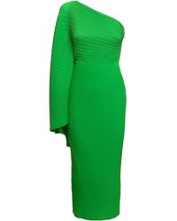 Solace London - 'Lenna' Midi One-Shoulder Dress - Lyst