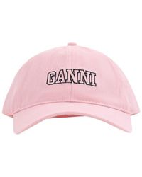 Ganni - Baseball Hat - Lyst