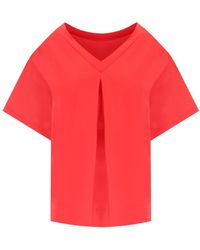Max Mara - Beachwear Lauto Coral T-shirt - Lyst