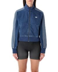 adidas Originals - Tracktop Denim Jacket - Lyst