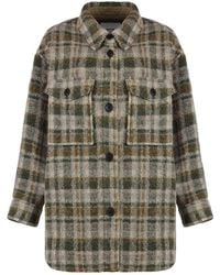 Isabel Marant - Harveli Wool Overshirt - Lyst