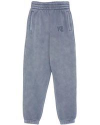 Alexander Wang - Essential Terry Classic Sweatpant Puff Paint Logo Clothing - Lyst