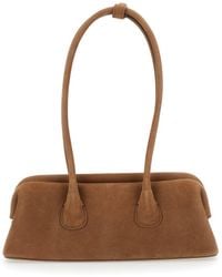 OSOI - 'Boat Wide Mini' Shoulder Bag With Round Handles And Logo Lettering On The Front - Lyst