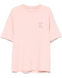 Drole de Monsieur - Le T-Shirt Slogan Cursive - Lyst