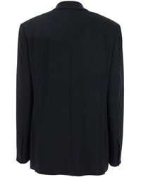 Pinko - 'Faraona' Single-Breasted Jacket With Peak Revers - Lyst