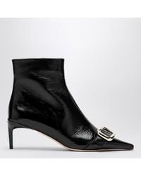 Roger Vivier - Elegant Leather Ankle Boots - Lyst